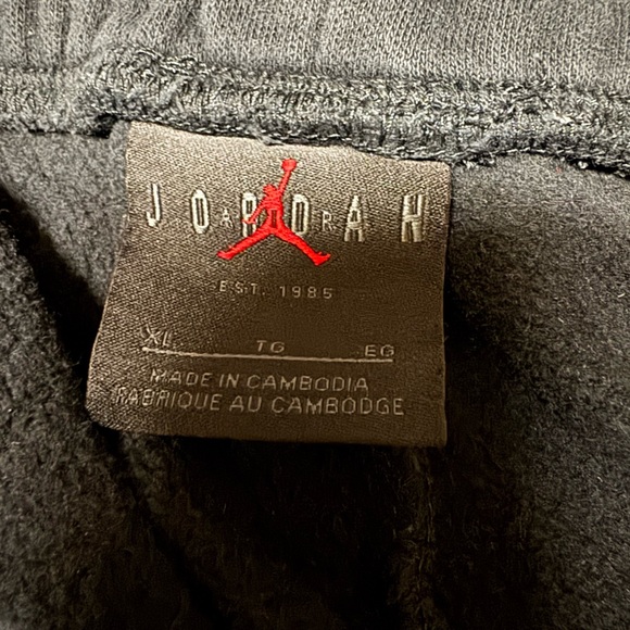 Black Jordan Joggers size XL men’s - Picture 6 of 9
